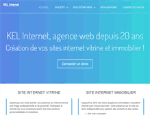 Tablet Screenshot of kelinternet.com